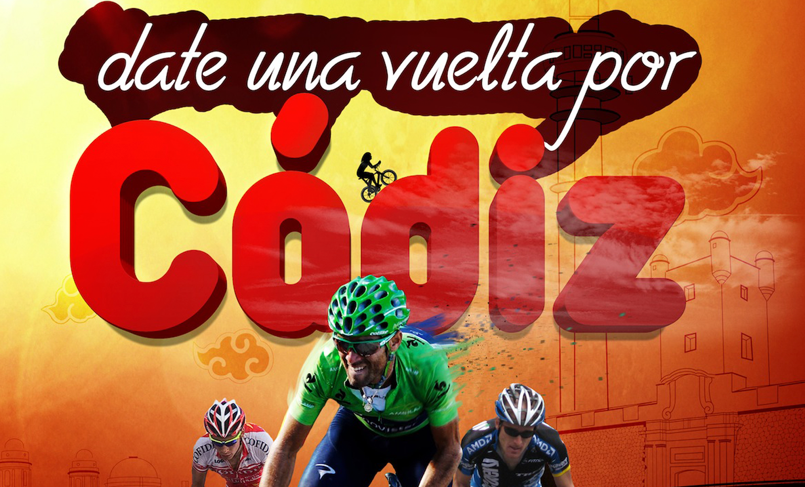 Cartel Vuelta ciclista España 2014