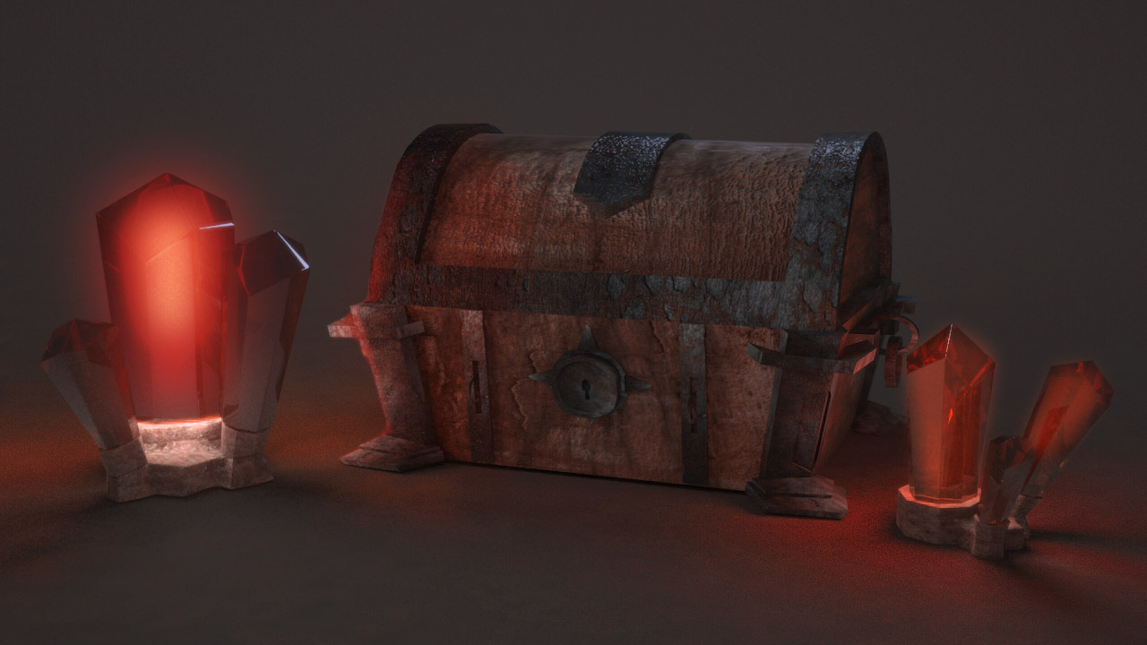 3D assets coffer