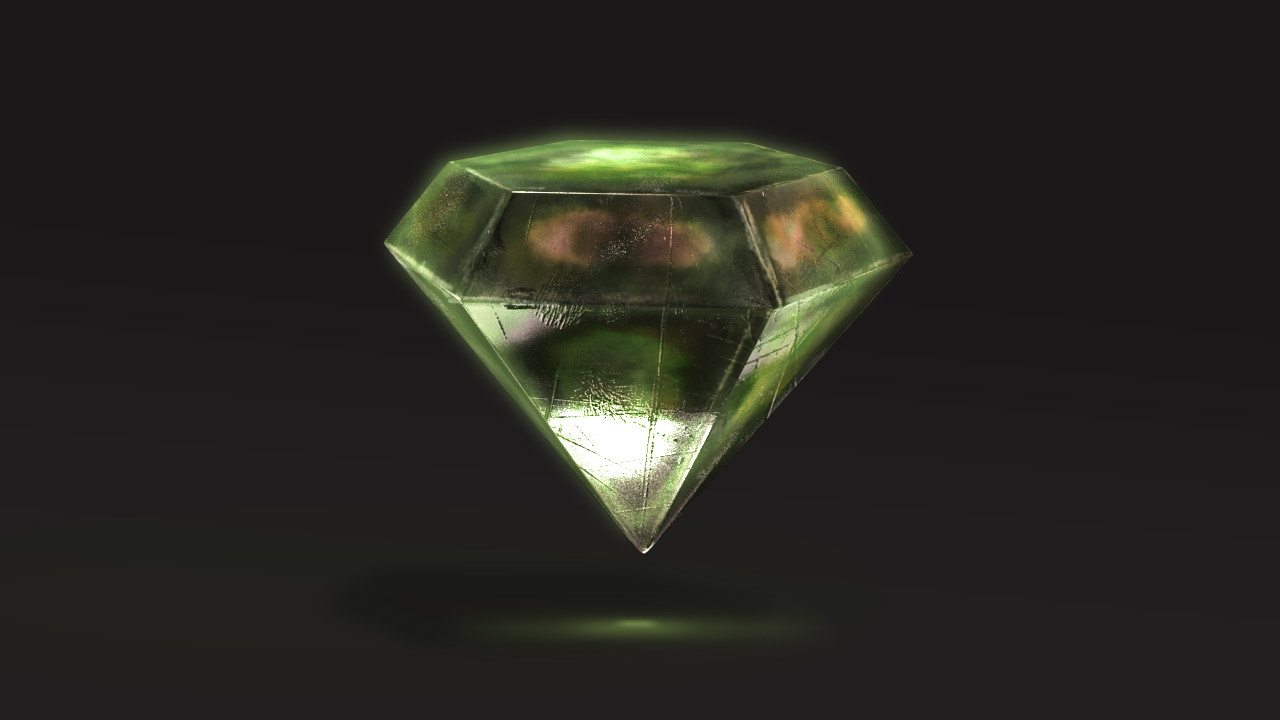 3D assets diamante