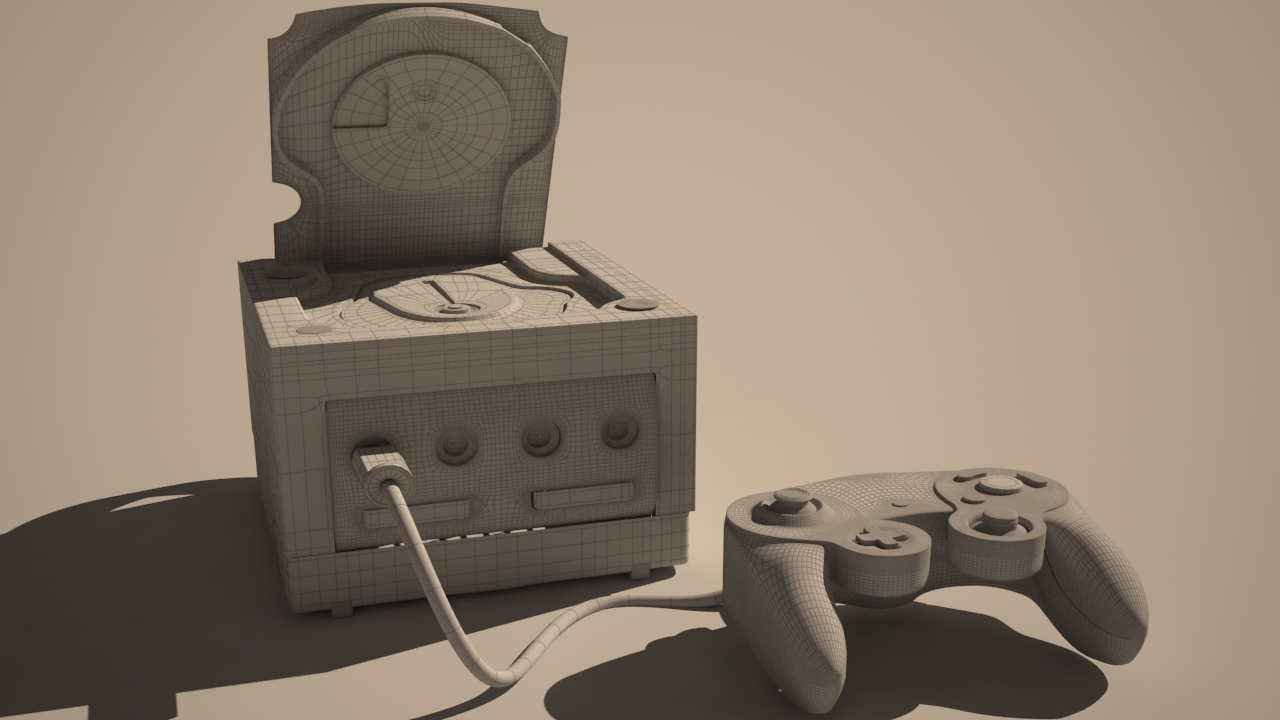 Gamecube modelling 3D