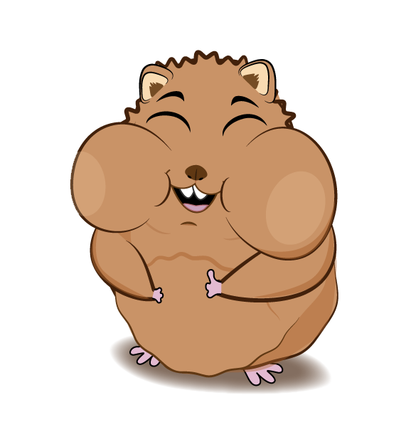 Hamster cartoon