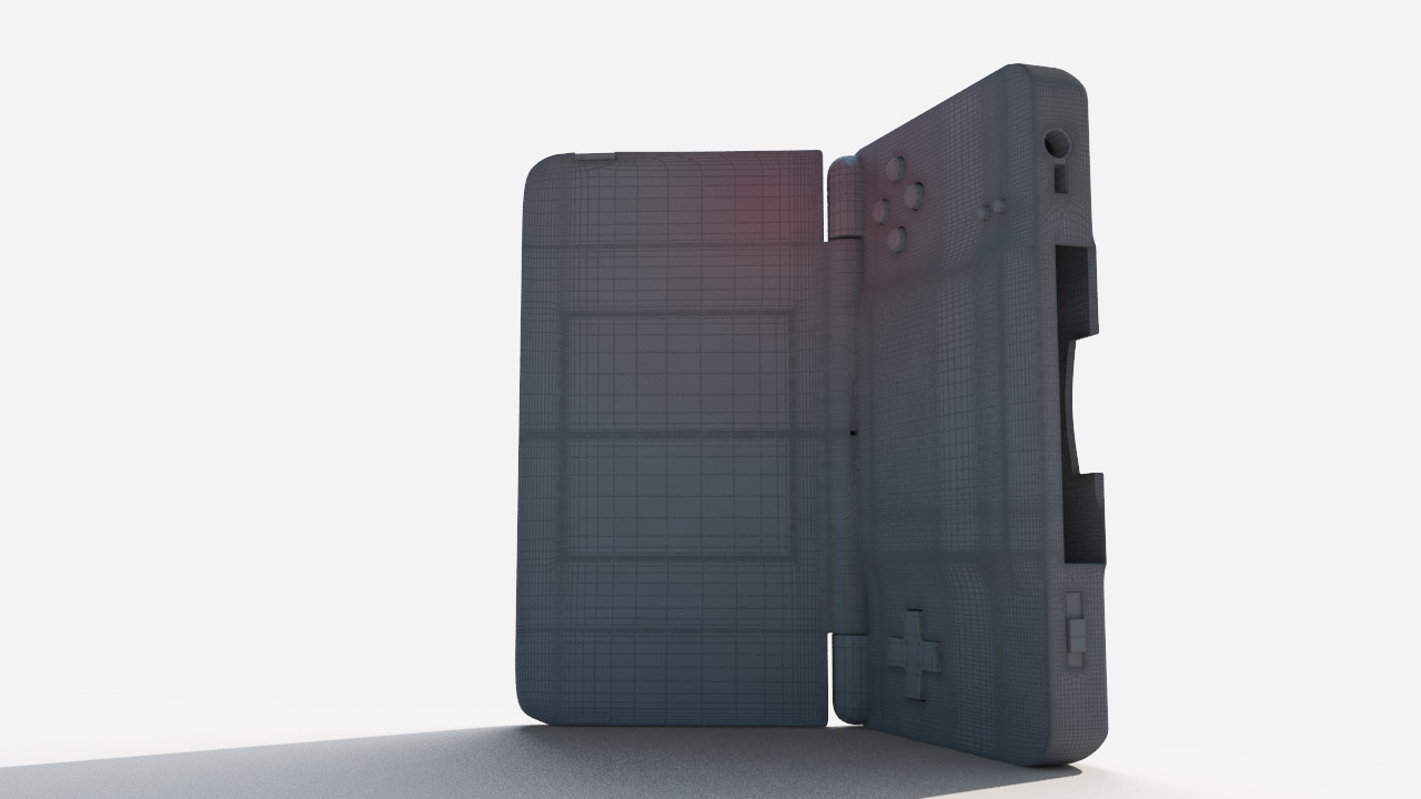 Nintendo DS modelling 3D