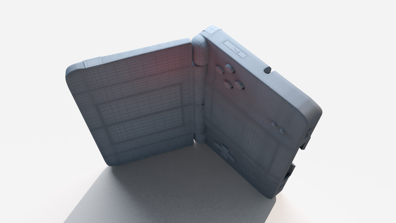 Nintendo DS modelling 3D