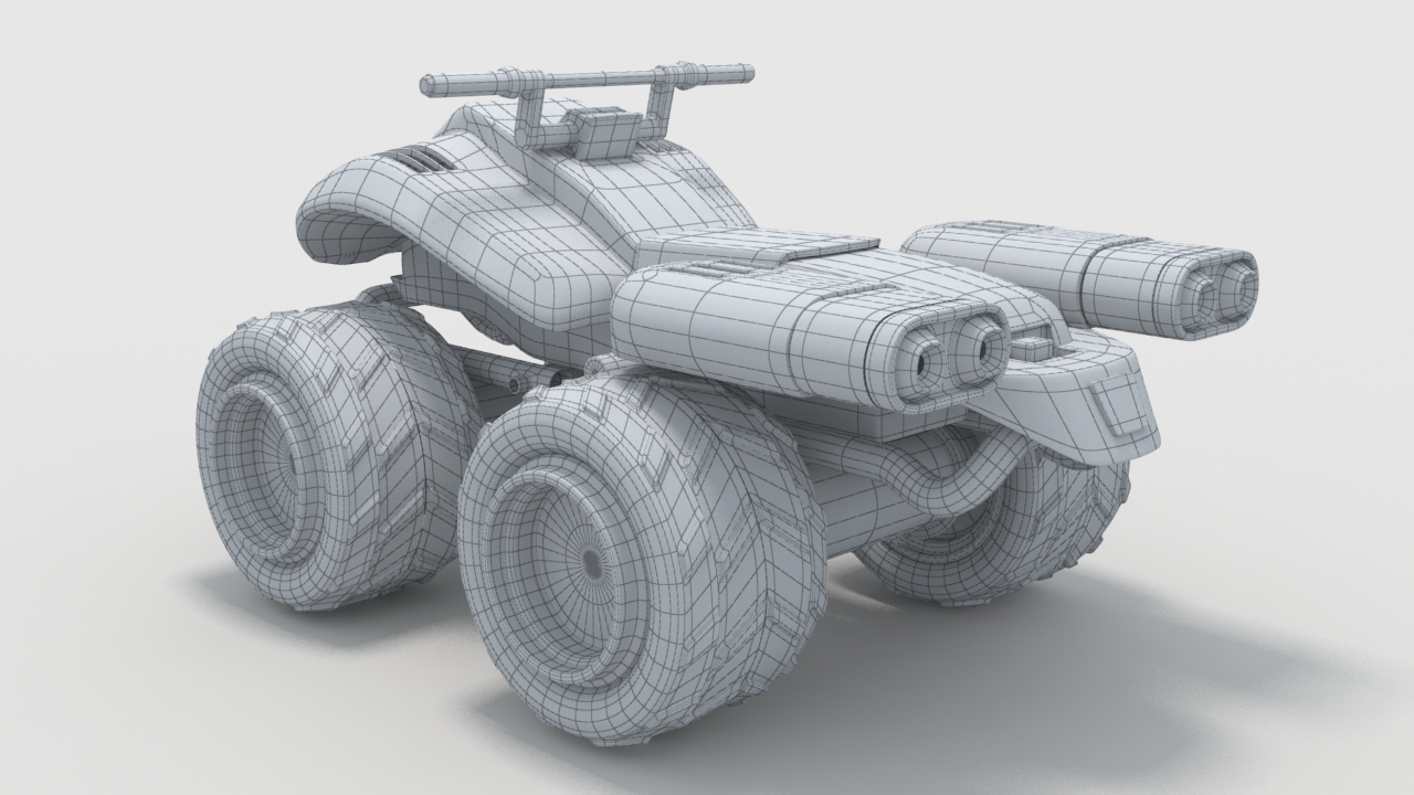 3D model Walker AT-ST