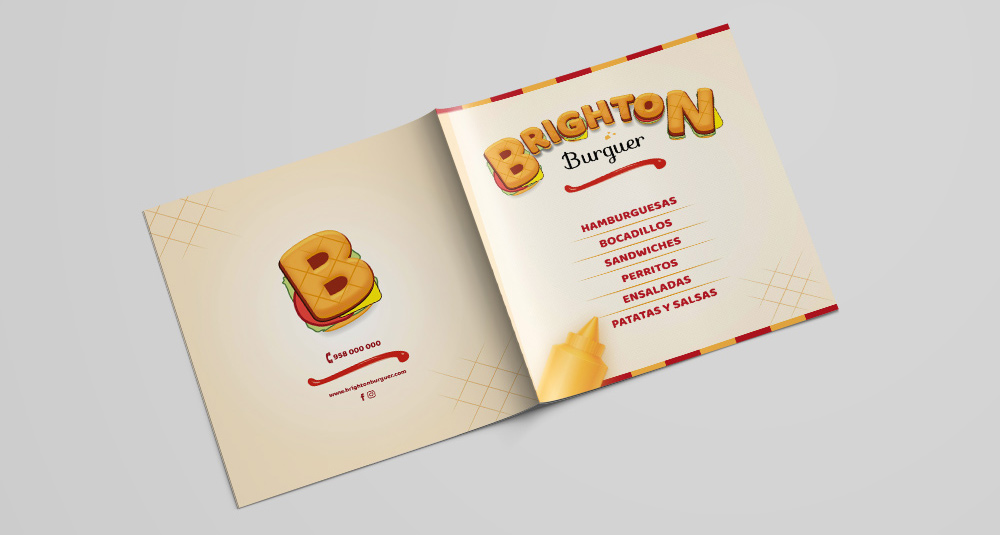 Burguer Brighton tarjetas