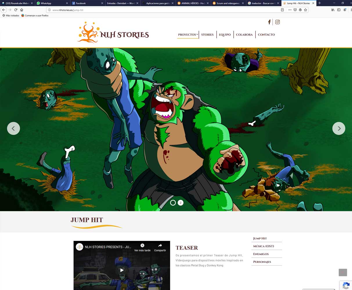 Videogame website