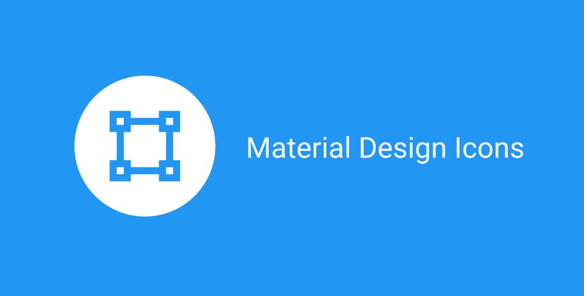 Material Design icons