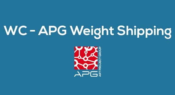APG Weight Shipping woocommerce plugin
