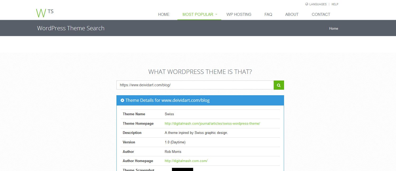 what wordpress theme is that