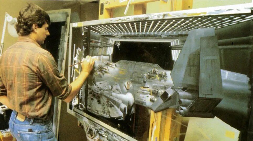 Star Wars matte painting