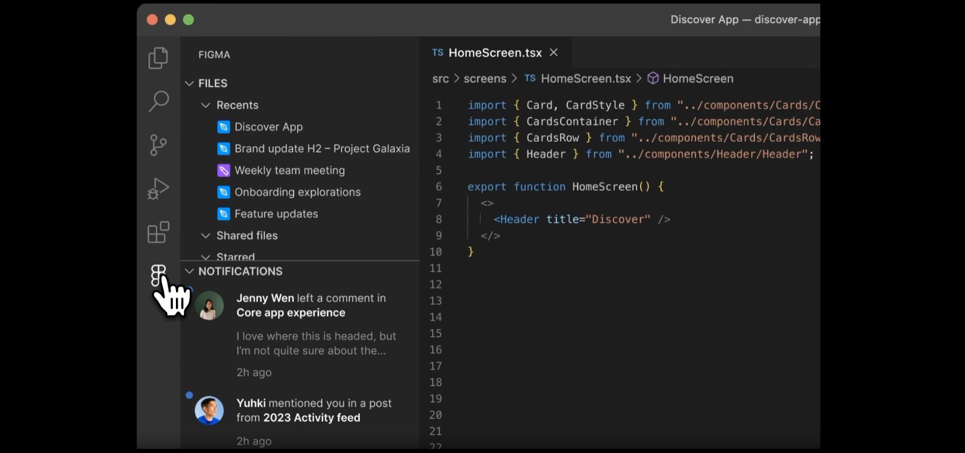 Figma programación