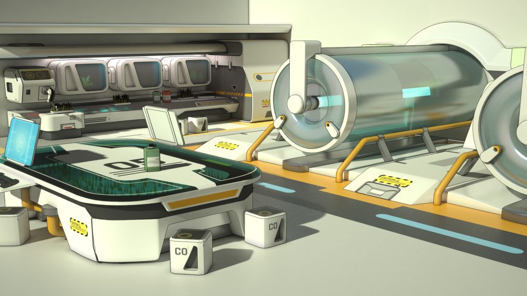 3D model - facilities Overwatch