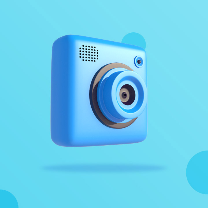 Illustration 3D - camera