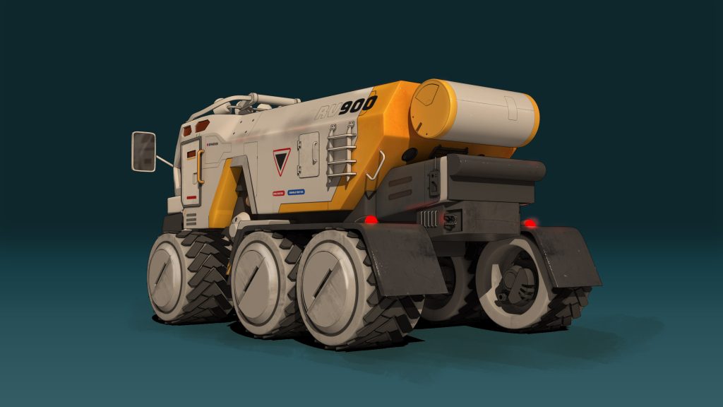 3D model truck Overwatch