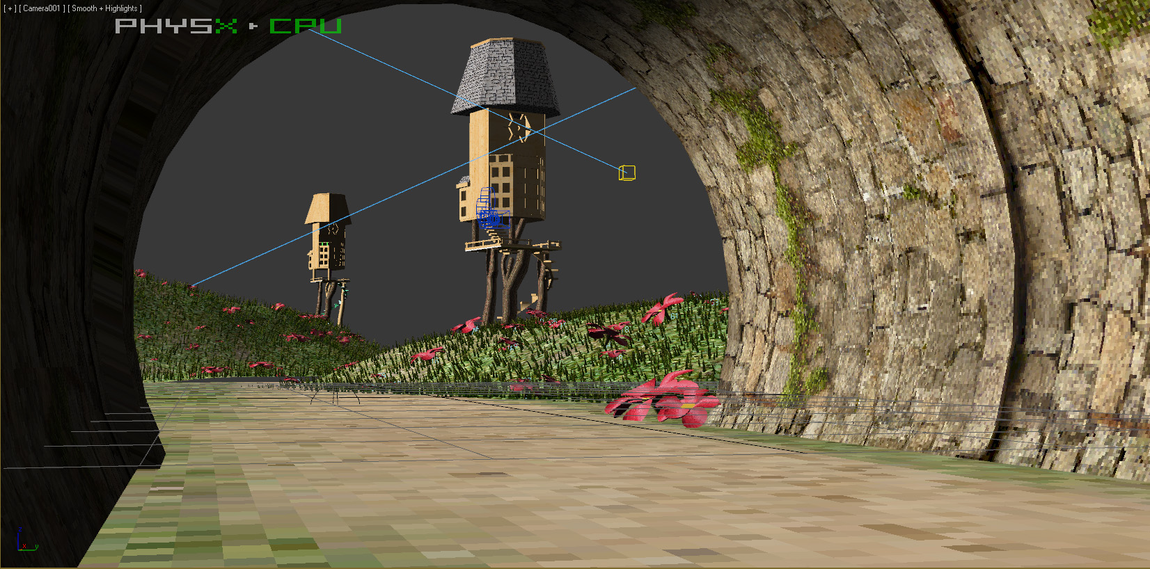 Matte painting - escena 3D