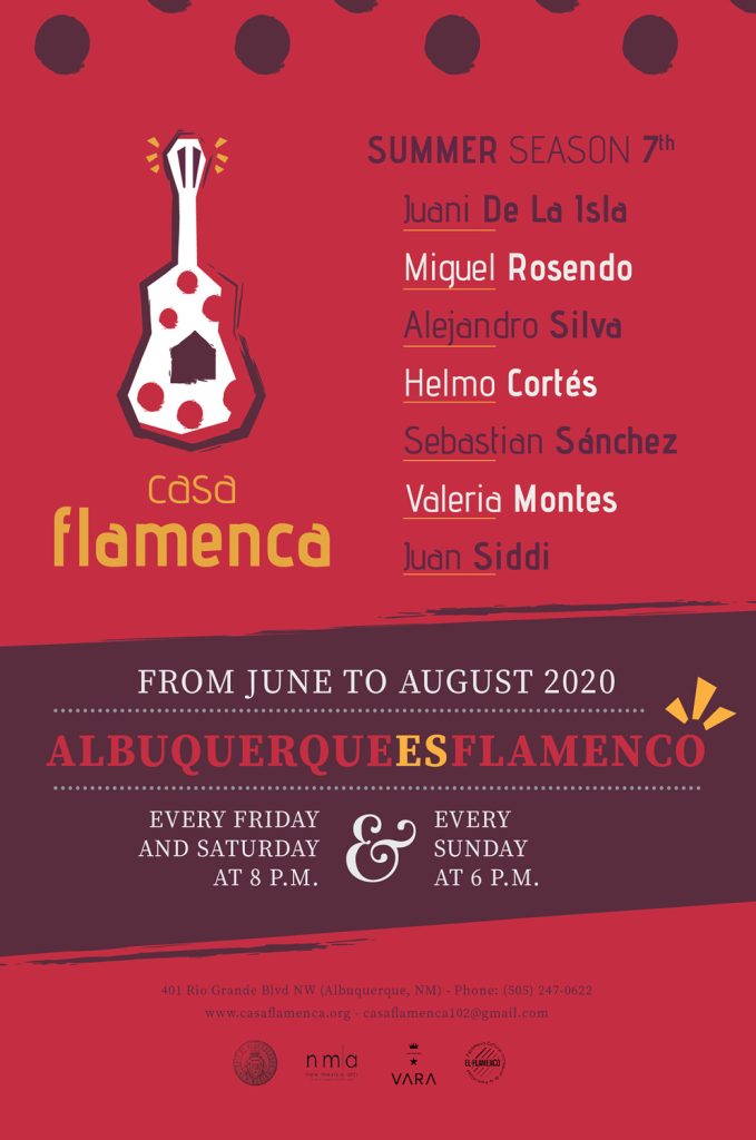 Casa flamenca - cartel evento