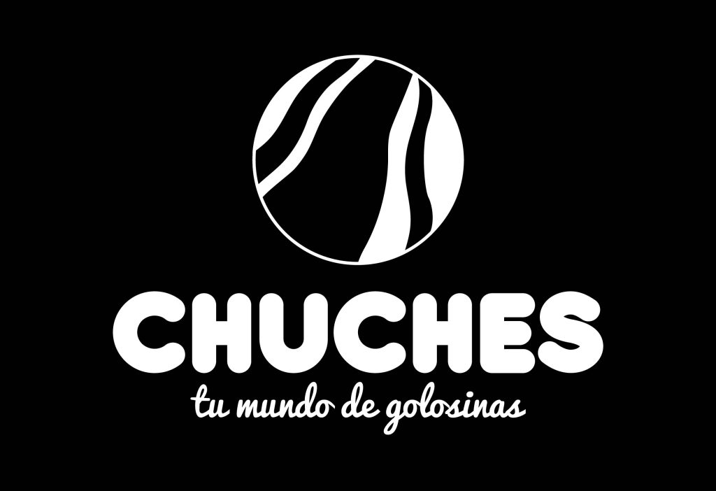 Chuches - Logotipo negativo