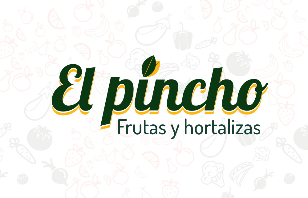 El pincho - Frutas y hortalizas - Logotipo
