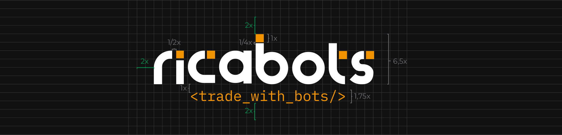 Ricabots - Construcción logotipo