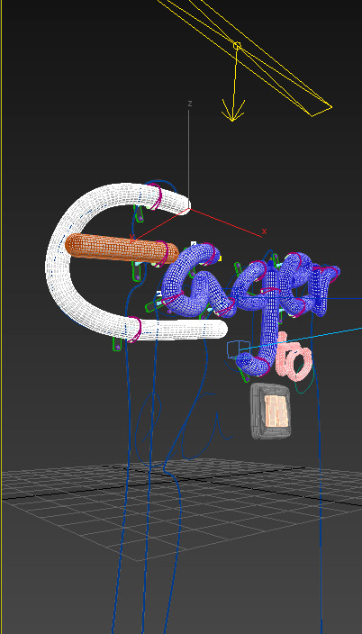 Modelling 3D - Lettering