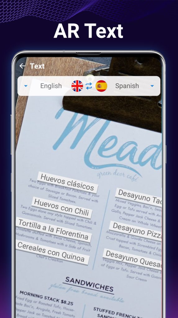 Captura pantalla - Traducir textos